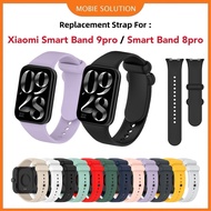 Strap For xiaomi Smart Band 9 Pro , Xiaomi Smart Band 8 pro Silicone Strap Color Wristbands Mi Band 