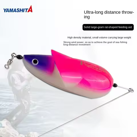YAMASHITA Water Mouse Rat No. 20 25 Floating Smoke Boy Ghost Head Knife Spanish Mackerel Sea Fishing