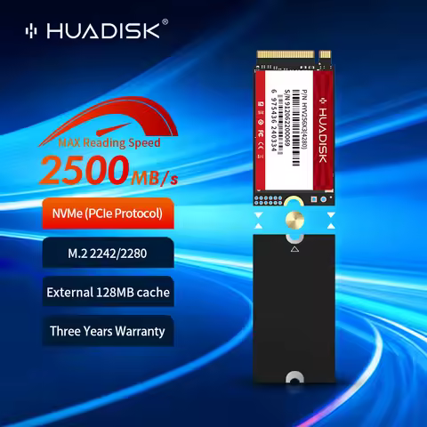 HUADISK M2 NVMe SSD 512GB 256GB 128GB Solid Disk SSD M.2 PCIe3.0X4 Internal Solid State Drive SSD 22