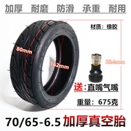 Sembilan 9 Tayar Kereta Seimbang 70/65-6.5 Tayar Vakum 10X2.70-6.5 Tayar Pepejal Sarang Lebah Kalis 