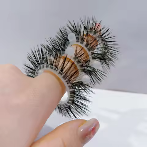 Dual-Layer Silicone Cock Ring Set - Eyelet Design with Eyelash Detail for Men (Delay, Glans & Foresk