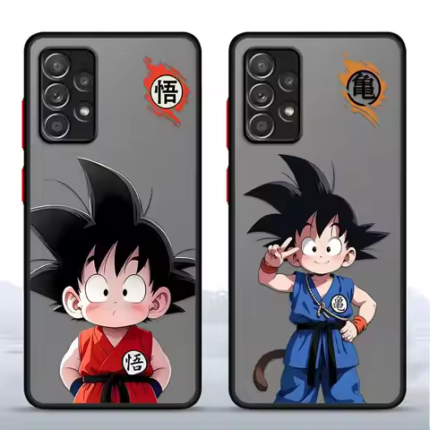 Dragons Ball Goku Case for Samsung Galaxy A73 A24 A54 A53 A52 A56 A35 A36 A25 A26 A21s A34 A22 Back 