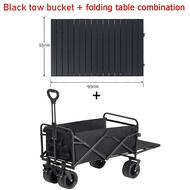200kg Outdoor Trolley Camping Trolley Outdoor Foldable Wagon Trolley Camping Wagon Tool truck portab