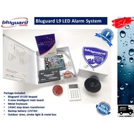 Bluguard L9-LED 9 Zone Security Home Alarm System Package - Wired Alarm System