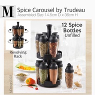 12 Spice Bottle Carousel by Trudeau