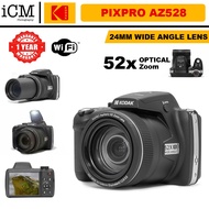 KODAK PIXPRO AZ528 Astro Zoom BSI-CMOS Bridge Digital Camera - 16MP 52X 1080p Wi-Fi