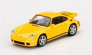 MINI GT 358 (5.7.2025更新) RUF CTR Anniversary Blossom Yellow LHD (MGT00358-L) LHD