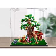 Acrylic Display Case Box 21326 Ideas Winnie the Pooh (Only display case box, No blocks Model)