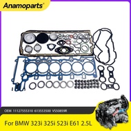 Engine Parts Repair Cylinder Head Full Gasket Kit Fit 2.5 L Gas For BMW 323i 325i 523i E61 E91 E92 Z