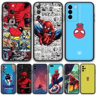 Xiaomi Mi 8 Lite 9 9T Pro A3 CC9E 10T Pro 11 Lite 11i F1 54V2 Spider-Man TPU Soft Silicon Phone Cove