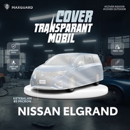 Nissan Elgrand Transparent Car Cover All Types Nissan Elgrand Plastic Car Cover/ Thick Nissan Elgran