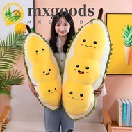 MXGOODS Durian Hugging Pillow, Fluffy Appease Fruit Durian Plush Pillow, Cartoon 30cm Soft Collectio