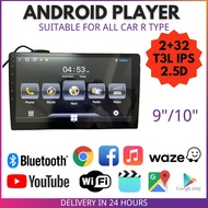 9"/10" Car Andriod Player T3L IPS 2.5D 2Ram+32GB Andriod Version 12 Car Radio Car Audio Car Player K