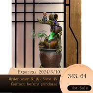 Chinese Water Fountain - Feng shui decoration with humidifying function.