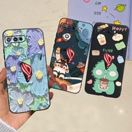 สำหรับ Asus ROG Phone 3 /Rog Phone 5เคสมือถือซิลิโคนนิ่ม TPU 2022 Space Man ลายดอกไม้หลังปลอกสำหรับ Asus เคส ROG3