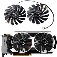 MSI ใหม่เอี่ยม/MSI GTX980ti 980 970 960การ์ดจอ PLD10010S12HH พัดลมทำความเย็น (ของแท้และของแท้) รับปร