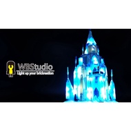[WBS Leguang Creative] [Without Building Blocks] 43197 ice castle frozen frozen frozen Special Lamp 