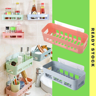 Bathroom Rack Holder Toilet Rack Bathroom Storage Rack Shelf Wall Kitchen Rack Rak Bilik Air Mandi R