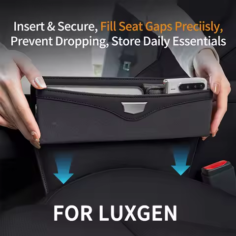 Car Seat Gap Storage Box For Luxgen 7 S5 5 Sedan N7 U5 U6 7 MPV U6 Neo 2020–2026 URX 5/7 SUV Seat Si