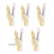 [KESOTO] 5x Music Score Clip Music Page Holder Clip Bookmarks
