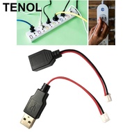 [TENOL] 2 Pieces 2Pin Xh2.54 Terminal to USB Terminal Connector Wire Cable USB A to Xh2.54 2Pin Conn