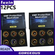 【XK10】 12PC Radiation Protection Stickers Protection Neutralizer EMF Electronic Blocker