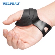 VELPEAU Flexible CMC Thumb Brace - Soft Rubber Thumb Splint for Arthritis Pain and Support, Comfort 