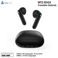 TIMEKETTLE WT2 EDGE Translator Earbuds OFFLINE Penerjemah Bahasa Asing