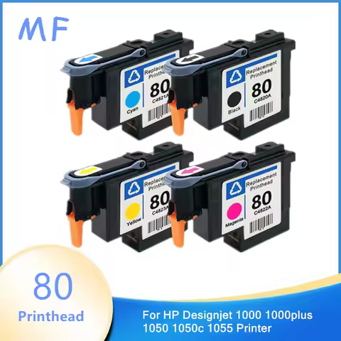 Compatible For HP 80 Printhead C4820A C4821A C4822A C4823A for HP80 Print Head Designjet 1050 1055 1