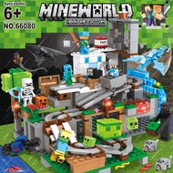 [SG] Minecraft Building Blocks Enderman Mine Cave Village Minecraft Toys Building Blocks For Kids
