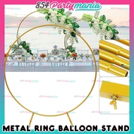 Metal Ring Stand Circle Balloon Arch Frame Large Round Arch Backdrop Stand Metal Arch Balloon Stand