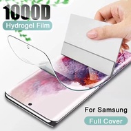 Hydrogel Film For Samsung Galaxy S24 Ultra S23 + S22 Plus 5G Note 20 S21 Fe S20 S10 Note 10 S9 S8 9 8 Clear Screen Protector