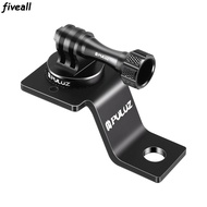 Fiveall PULUZ PU114B Aluminum Alloy Motorcycle Fixed Holder Mount For GoPro Camera