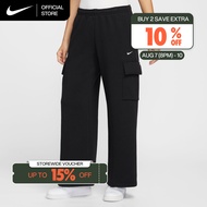 Nike Womens Sportswear Phoenix Fleece Cargo Sweatpants - Black [IM7489-010]