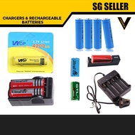 18650 CHARGER AND BATTERY CR123 AA BATTERY MULTIPLE CHARGER WITH USB