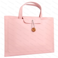 DANYCASE PU Leather Laptop Bag Case Carrying Briefcase for Macbook Air 13.3 14 15.6 inch Tablet Hand