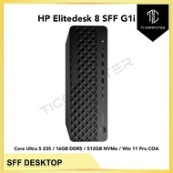 HP Elitedesk 8 SFF G1i Core Ultra 5 235 16GB DDR5 RAM 512B NVMe Intel AI Boost Win 11 Pro Desktop PC