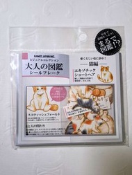 (現貨) 日本🇯🇵 Cat Sticker 貓貓貼紙大人的圖鑑