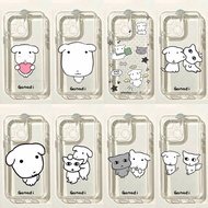 Kawaii Ganadi Puppy Phone Case For OPPO A60 A5 A3 Pro A3S A5S A12 A12E F11 F9 F5 F7   Transparent TP