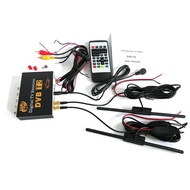 default HD DVB-T2 MPEG4 TV Receiver Box Tuner Dual Antenna Car Mobile Digital Tv Box For RU AU EU So