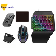 M1 Pro+ 5 in 1 Combo Bluetooth Connection Controller Mobile Games Converter Kit Mobilador Kit Gaming