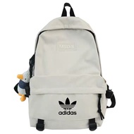 ADIDASกระเป๋าเป้ กระเป๋ากีฬา กระเป๋าเดินทาง ความจุสูง Backpack（ไม่มีจี้）(ขนาด：ยาว31cm กว้าง15cm สูง43cm)