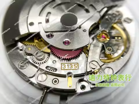 Assembly watch custom accessories Clean factory Dandong 3135 lettering movement, blue hairspring KIF