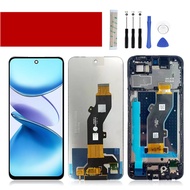 6.7 "สําหรับ Infinix สมาร์ท 9 LCD X6532 จอแสดงผลกรอบ Touch Screen Digitizer ASSEMBLY สําหรับ Infinix