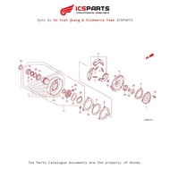 One-Way Clutch (E-7-C) HONDA Wave 110 K89 (2017) Parts Catalogue