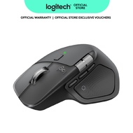 Logitech MX Master 4, Ergonomic Wireless Mouse with Advanced Performance Haptic Feedback, USB-C Char