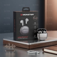 🔥【READY STOCK】Monster GT37 TWS Bluetooth 6.0 Earbuds | Gradient Color Wireless Earphones | Low Laten