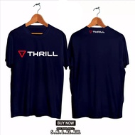 kaos distro thrill sepeda / baju thrill bike