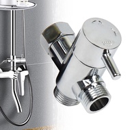 High Quality Multi Function 3 Way Shower Head Diverter Valve G1/2" Three Function Switch Adapter Val