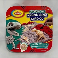 Archaeological Dinosaur Kinetic Sand Toy Set